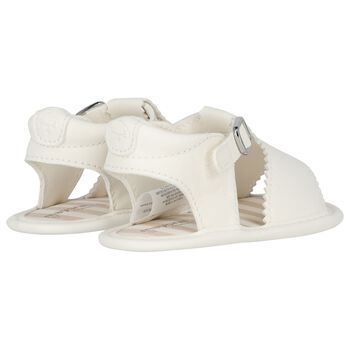 Baby Girls White Sandals