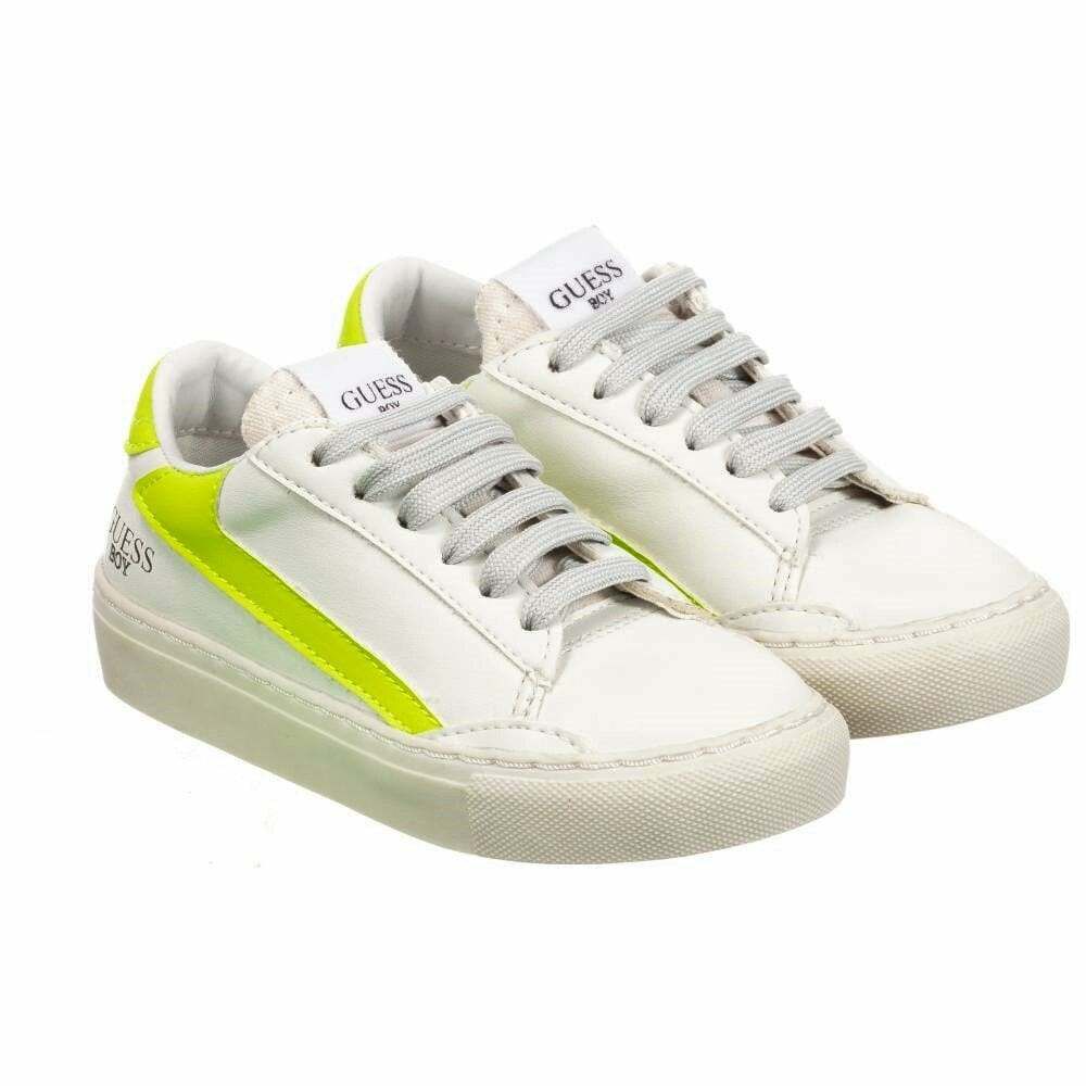 Kids neon sale trainers