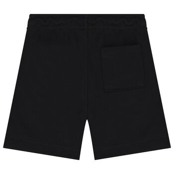 Black Jumpman Logo Shorts