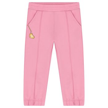 Younger Girls Pink Joggers