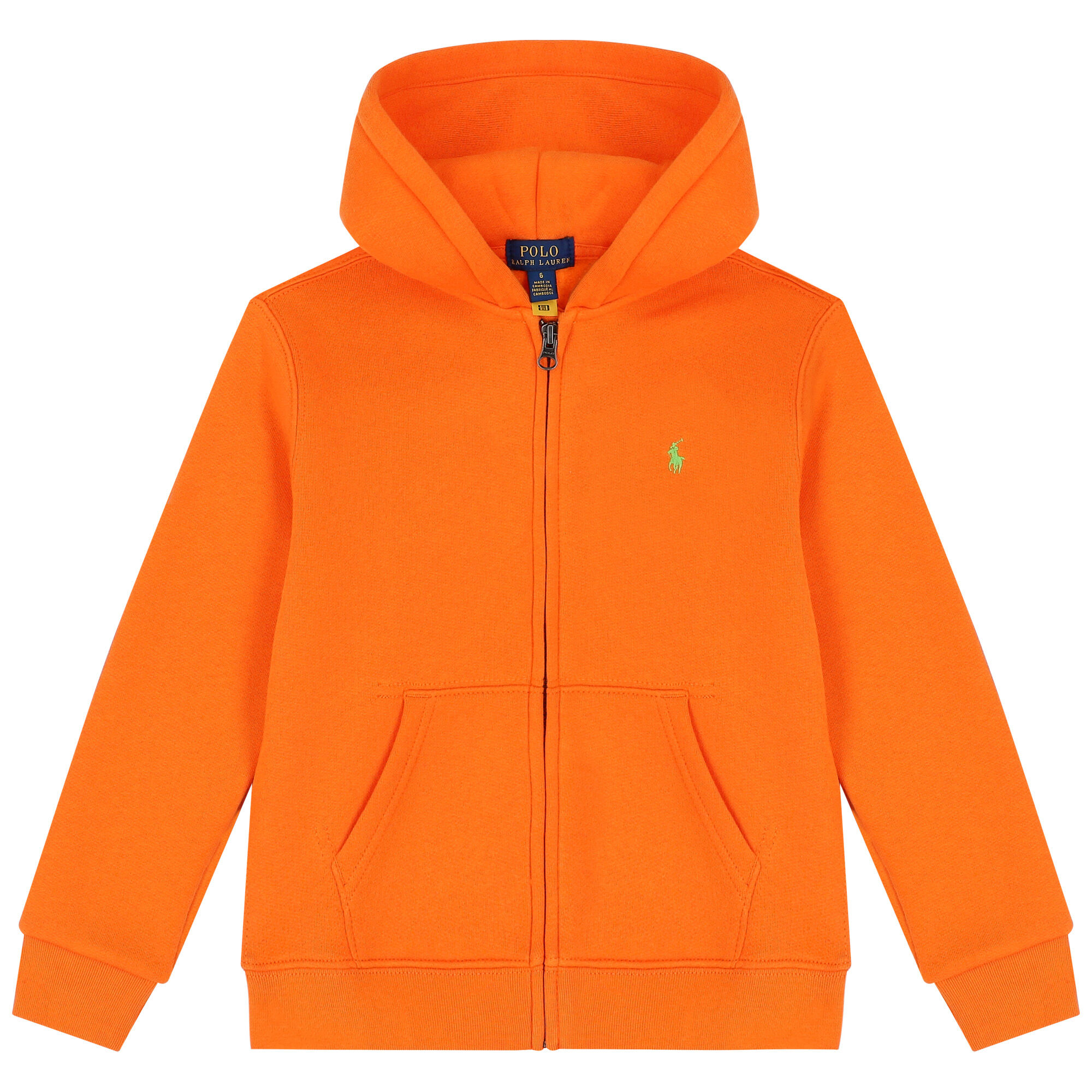 Orange zip clearance up top