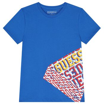 Boys Blue Logo T-Shirt