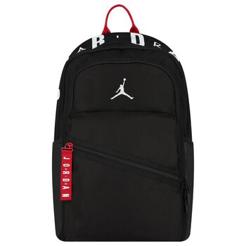 Black Jumpman Logo Backpack