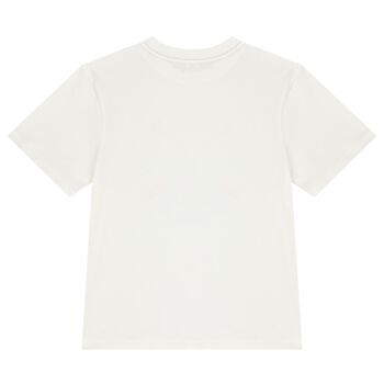 Girls Ivory Logo T-Shirt