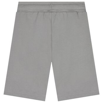 Boys Grey Logo Shorts