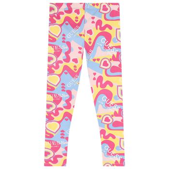 Girls Multi-Coloured Leggings