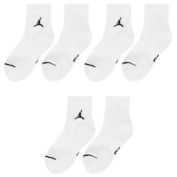 White Jumpman Logo Socks ( 3-Pack )