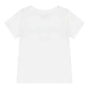 Baby Girls White Logo T-Shirt