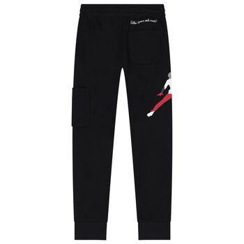 Black Jumpman Logo Joggers