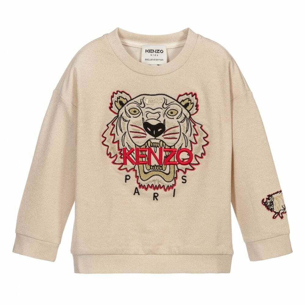 Kenzo sweatshirt sales gold