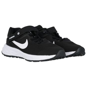 Black & White Revolution 6 Flyease Trainers