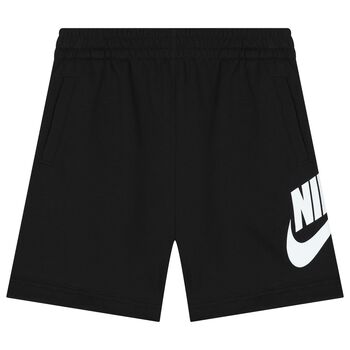 Black Logo Shorts