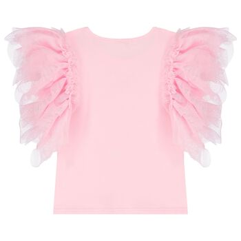 Girls Pink 3rd Birthday T-Shirt