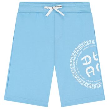 Boys Blue Logo Shorts